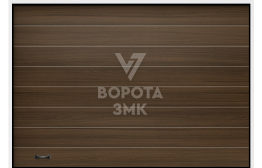 Теплые ворота секционные 2500×2500 ЗМК-3155