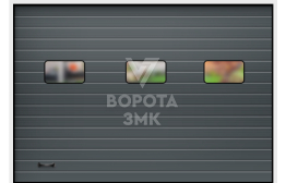 Противопожарные ворота Алютех 3000×2500 ЗМК-3760